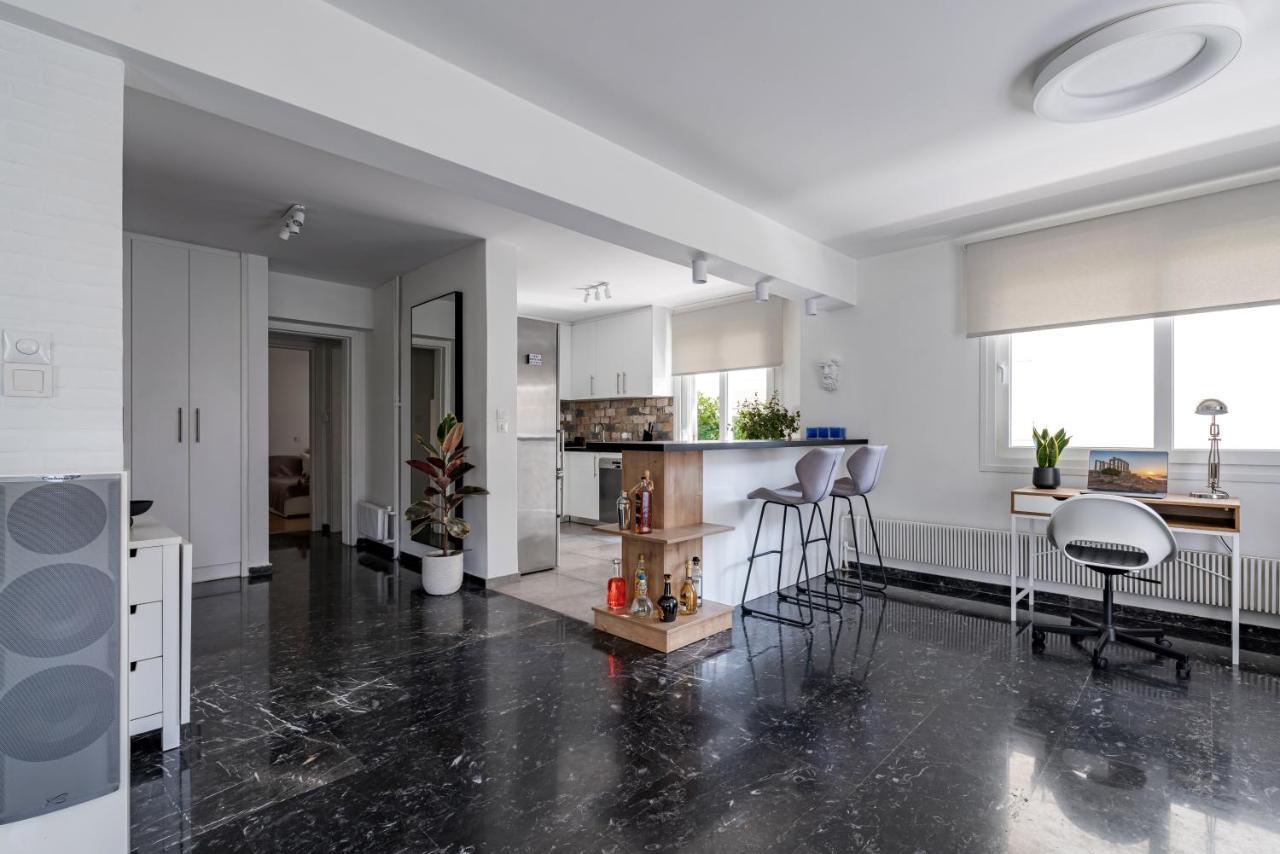 The Black Marble - Sea View, 2Br, 2Ba By Bnc Athens Exterior photo